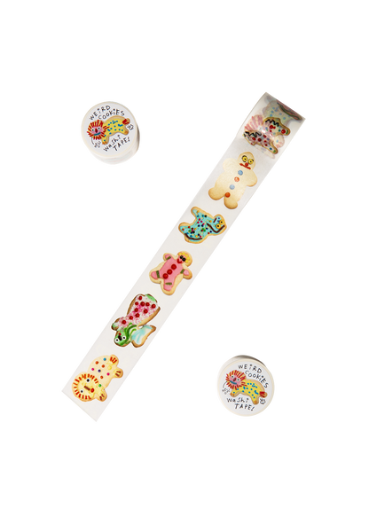 gentle thrills - Weird cookies washi tape