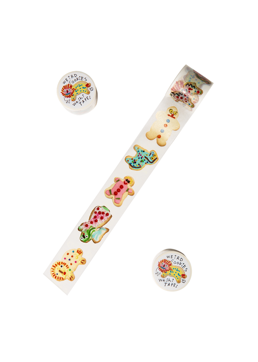 gentle thrills - Weird cookies washi tape
