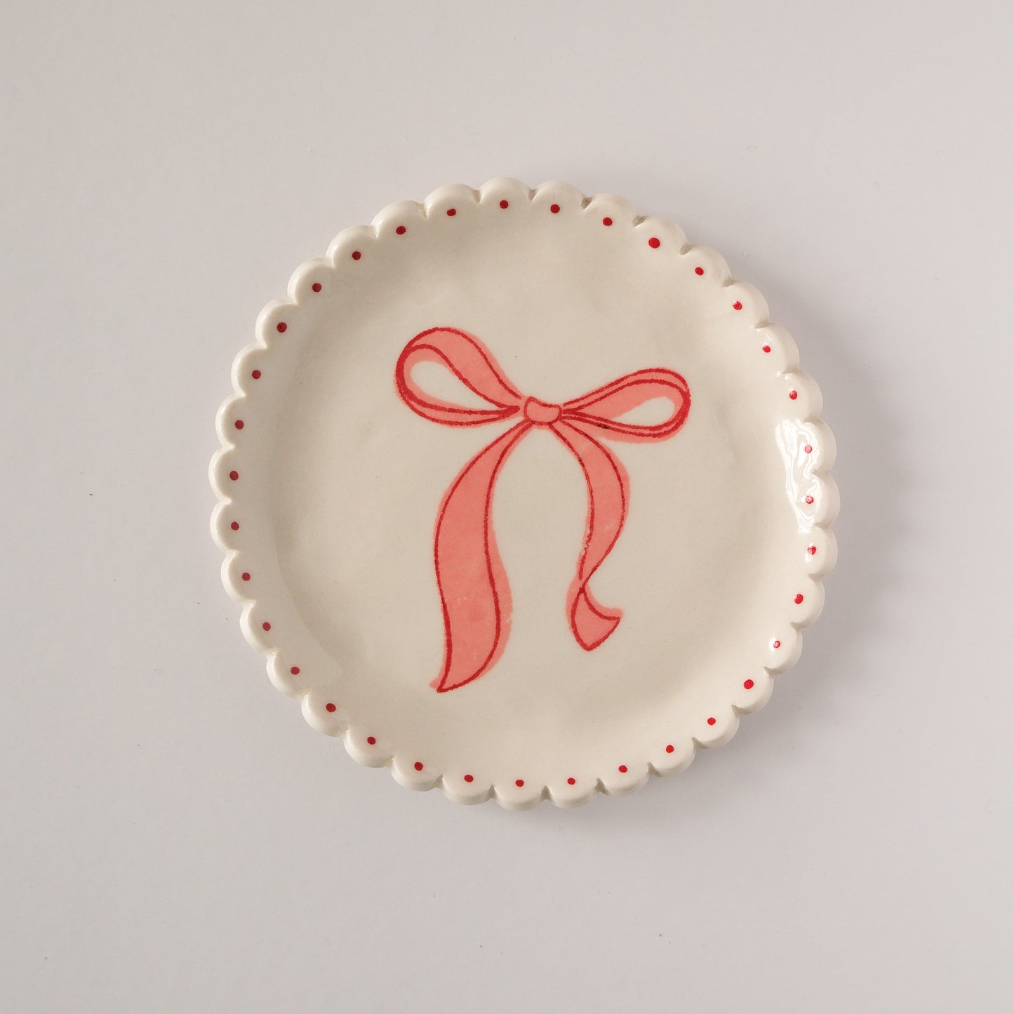 Bow Cake Plate