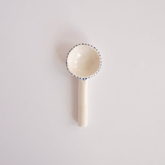 SECONDS Blue Dot Spoon