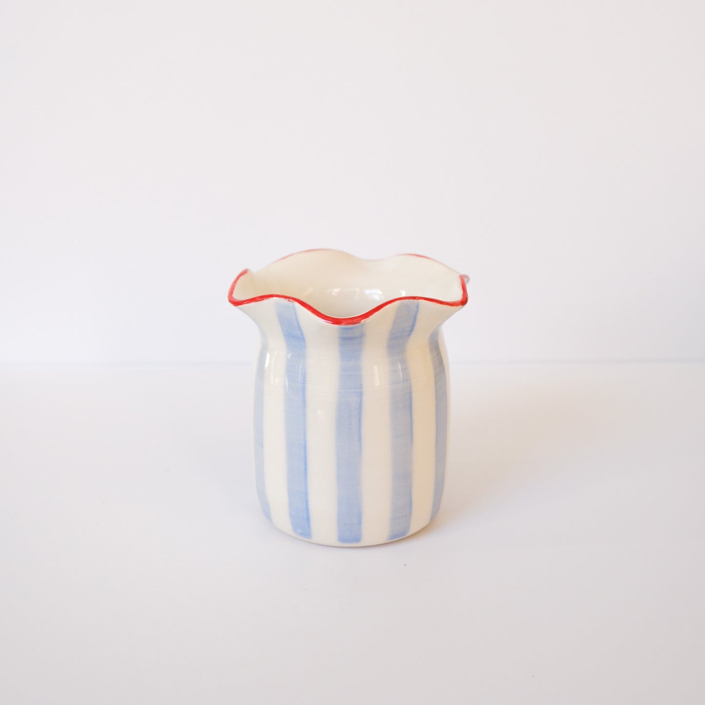 Blue Stripe Vase