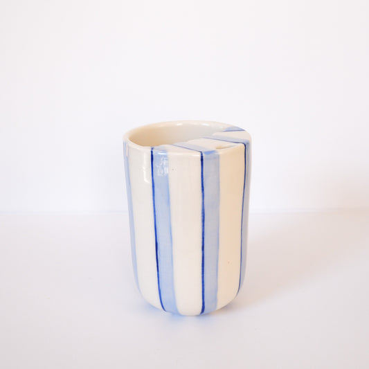 SECONDS Blue Stripe To-Go Cup