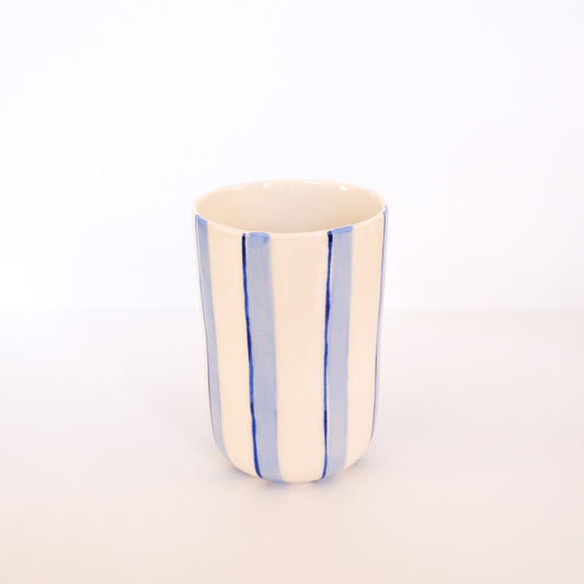 SECONDS Blue Stripe Cup