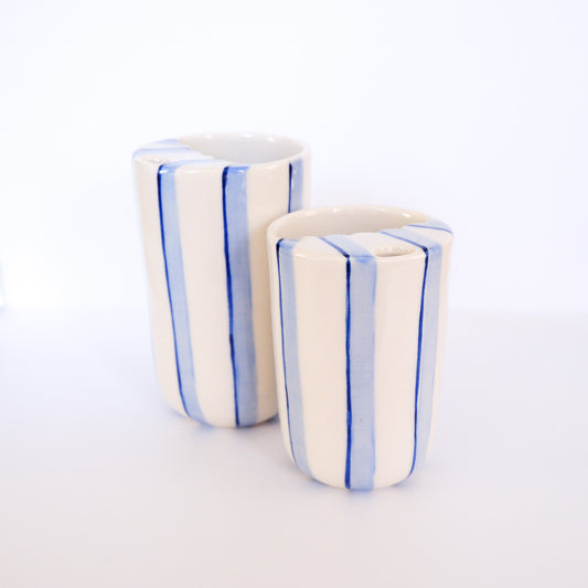 Blue Stripe To-Go Cup