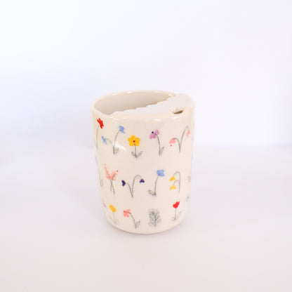 Wildflower Sketch To-Go Cup