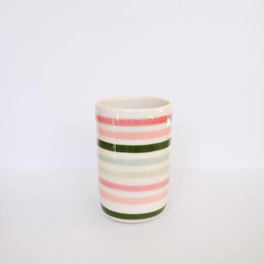 Evergreen Stripe Cup