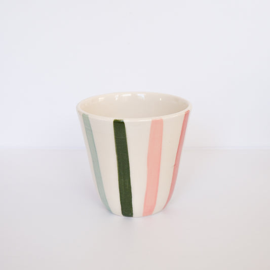 Evergreen Stripe Cup