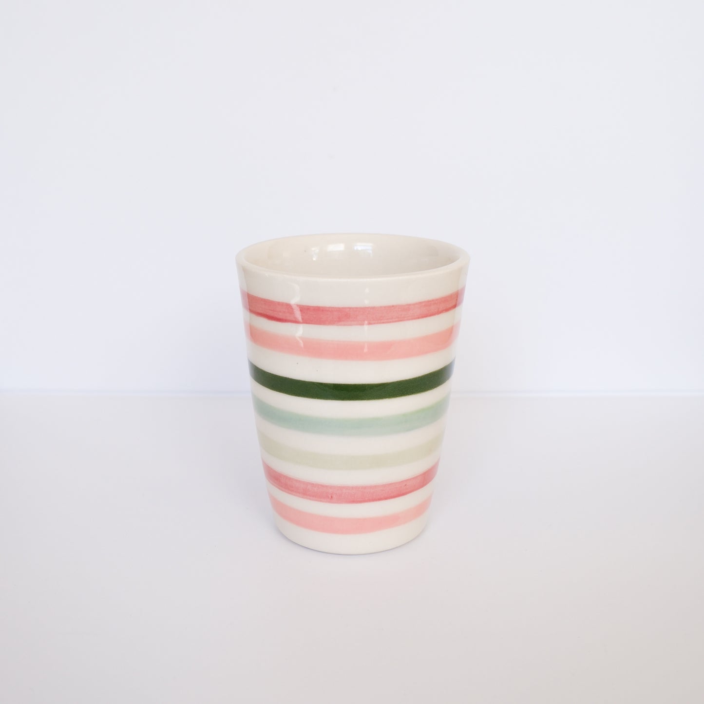 Evergreen Stripe Cup