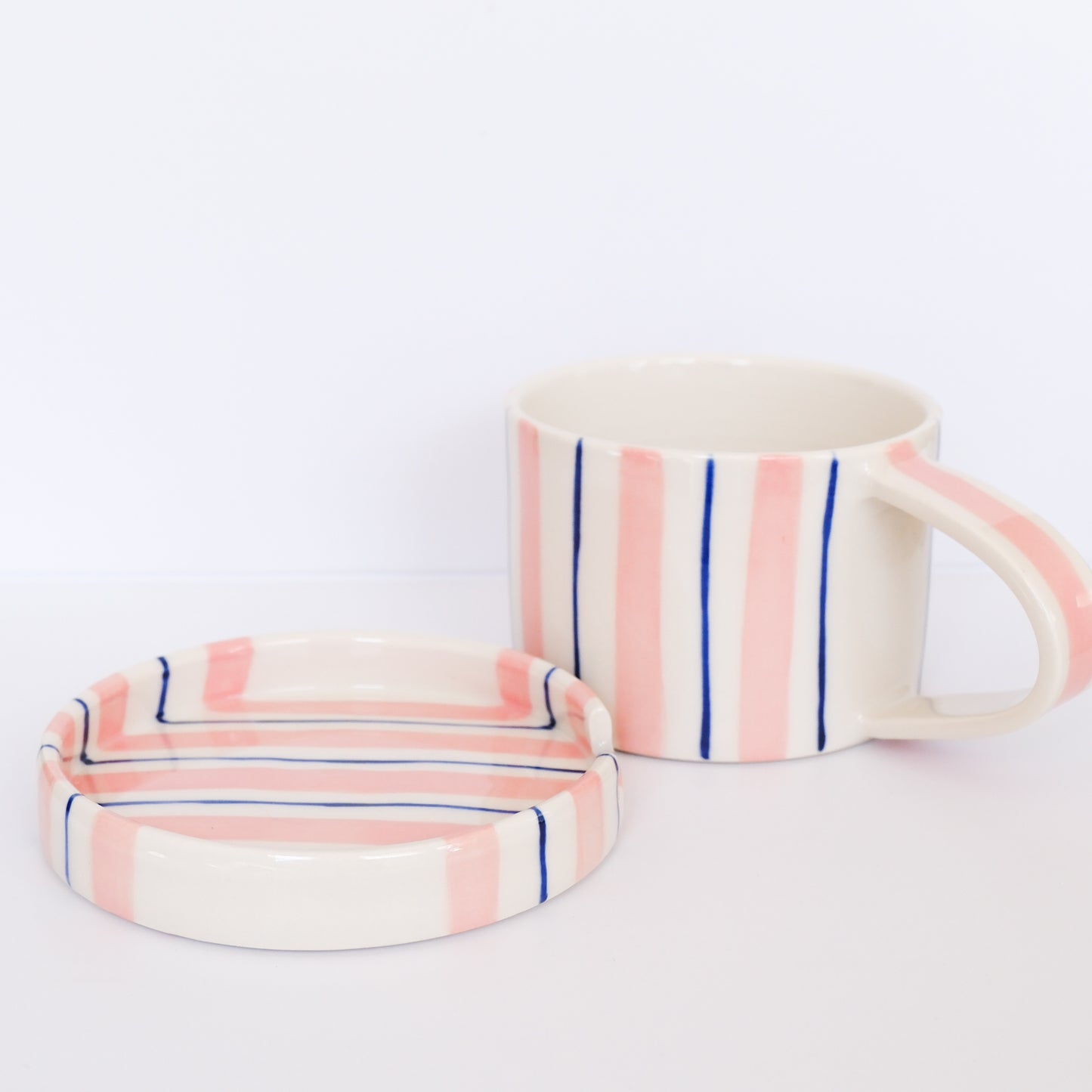 Pink Mug & Coaster Set