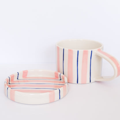 Pink Mug & Coaster Set