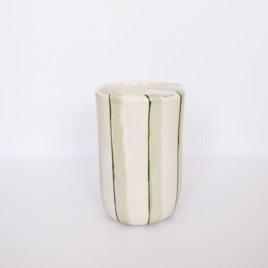 SECONDS Green Stripe To-Go Cup