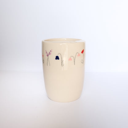 Wildflower Sketch To-Go Cup