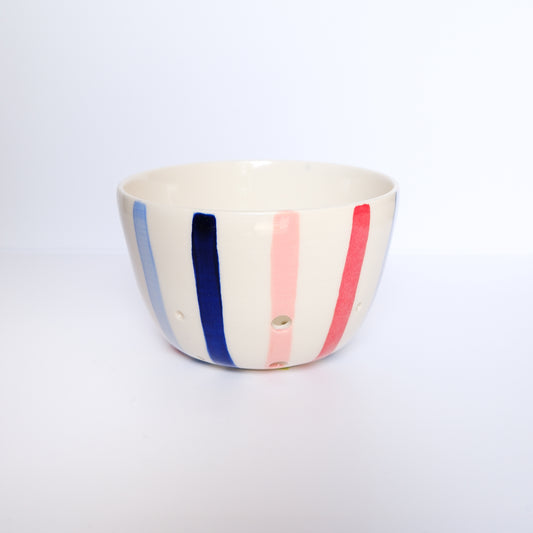 Striped Berry Bowl