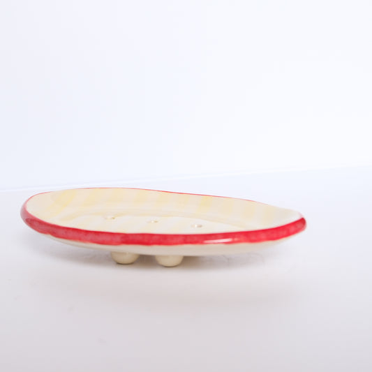 Striped Mini Soap Dish