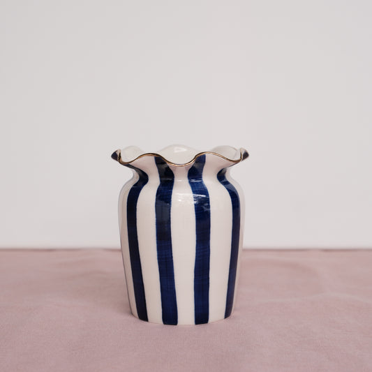 Gold Luster Bud Vase