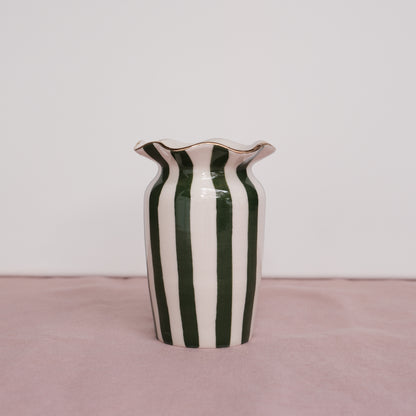 Gold Luster Bud Vase