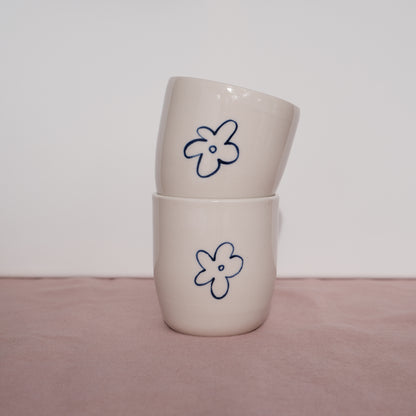 Flower Doodle Cup