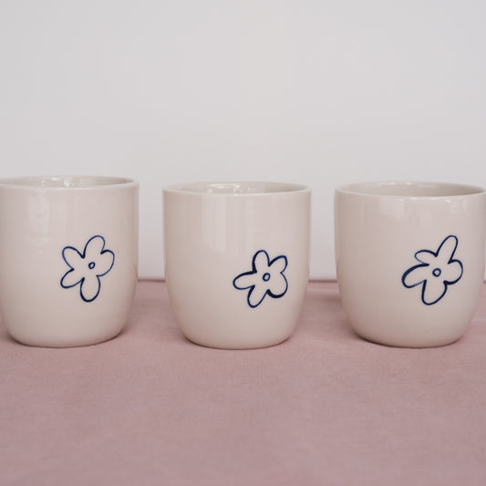 Flower Doodle Cup
