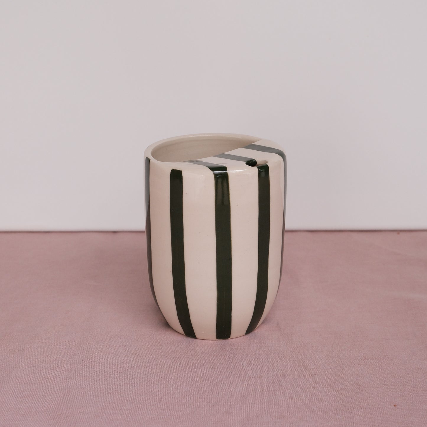 SECONDS Green Stripe To-Go Cup