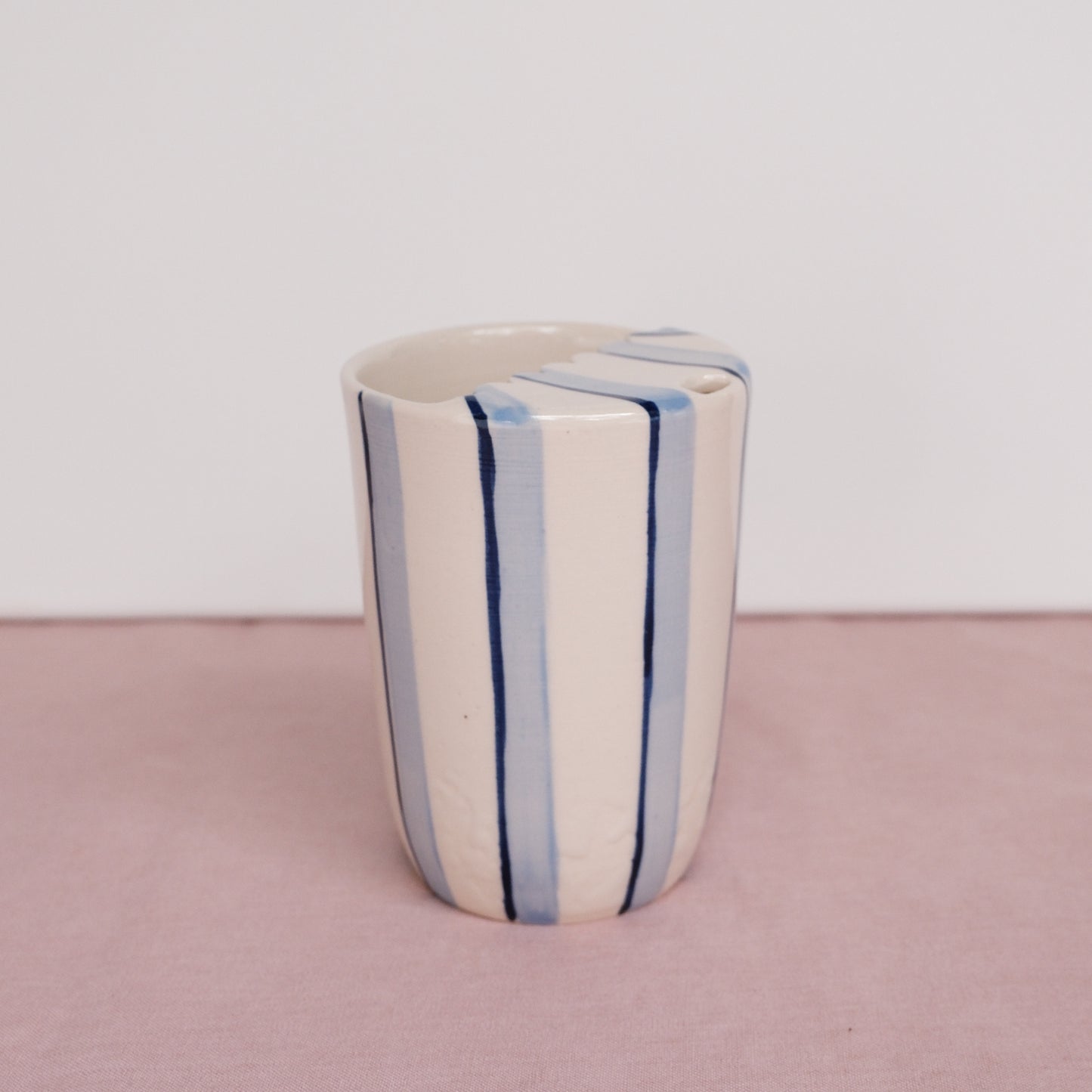 SECONDS Blue Stripe To-Go Cup