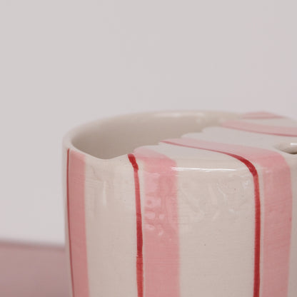 SECONDS Pink Stripe To-Go Cup