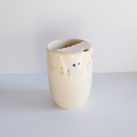 Wildflower Sketch To-Go Cup