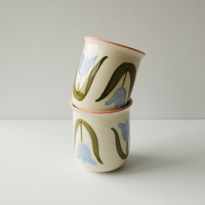 Blue Tulip Espresso Cup