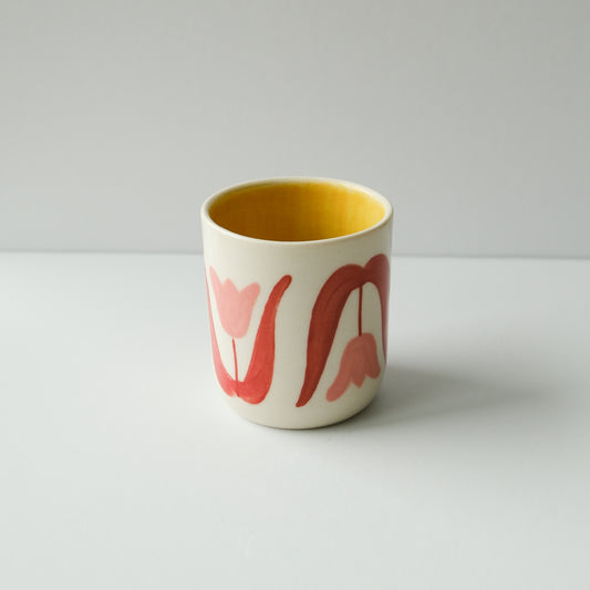 Colorblock Tulip Espresso Cup