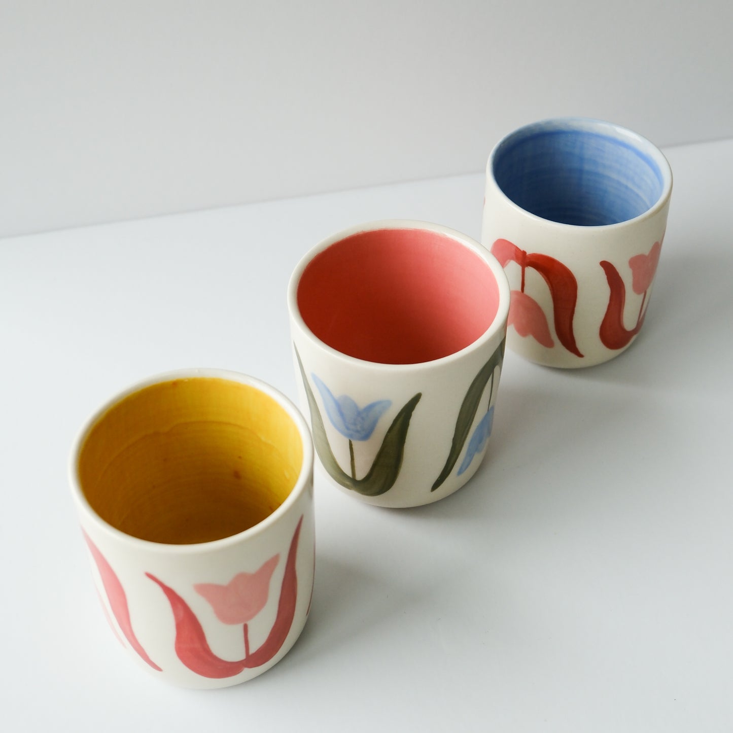 Colorblock Tulip Espresso Cup