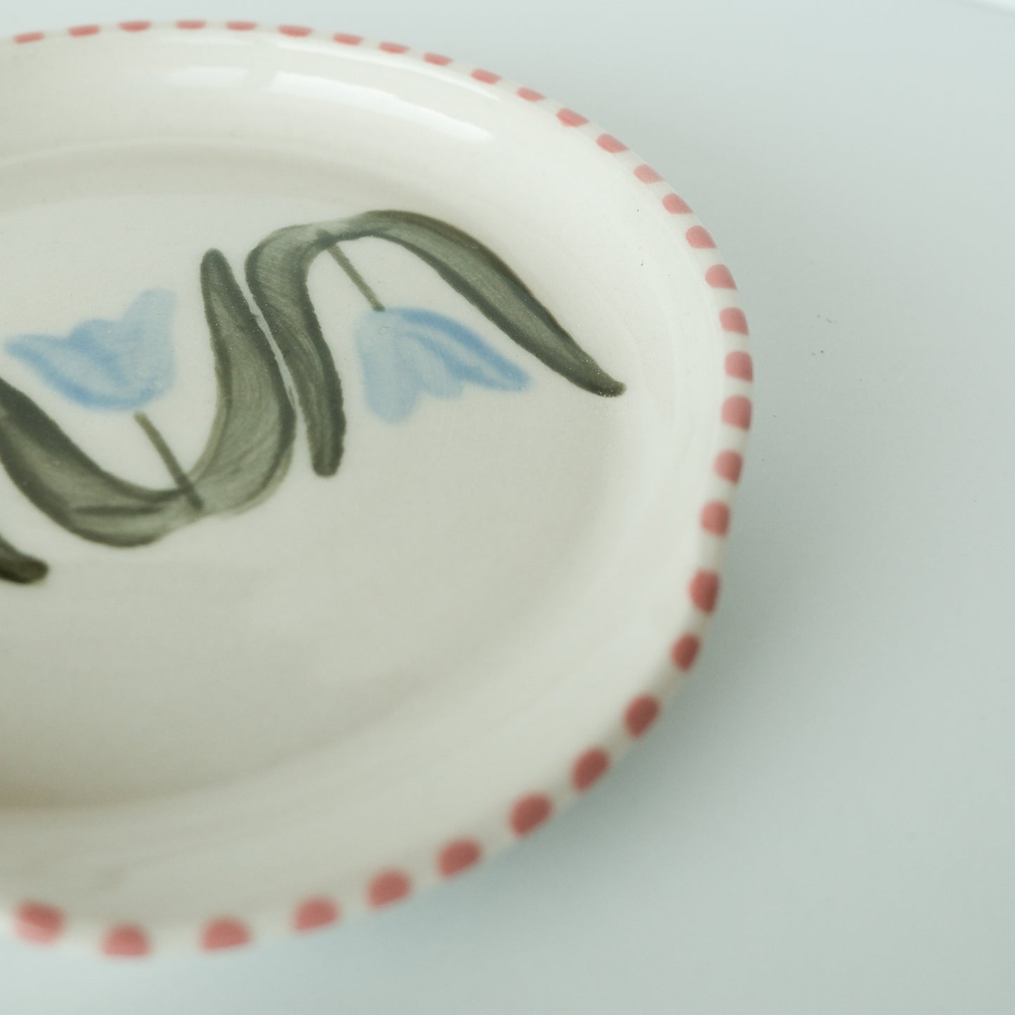 Blue Tulip Spoon Rest