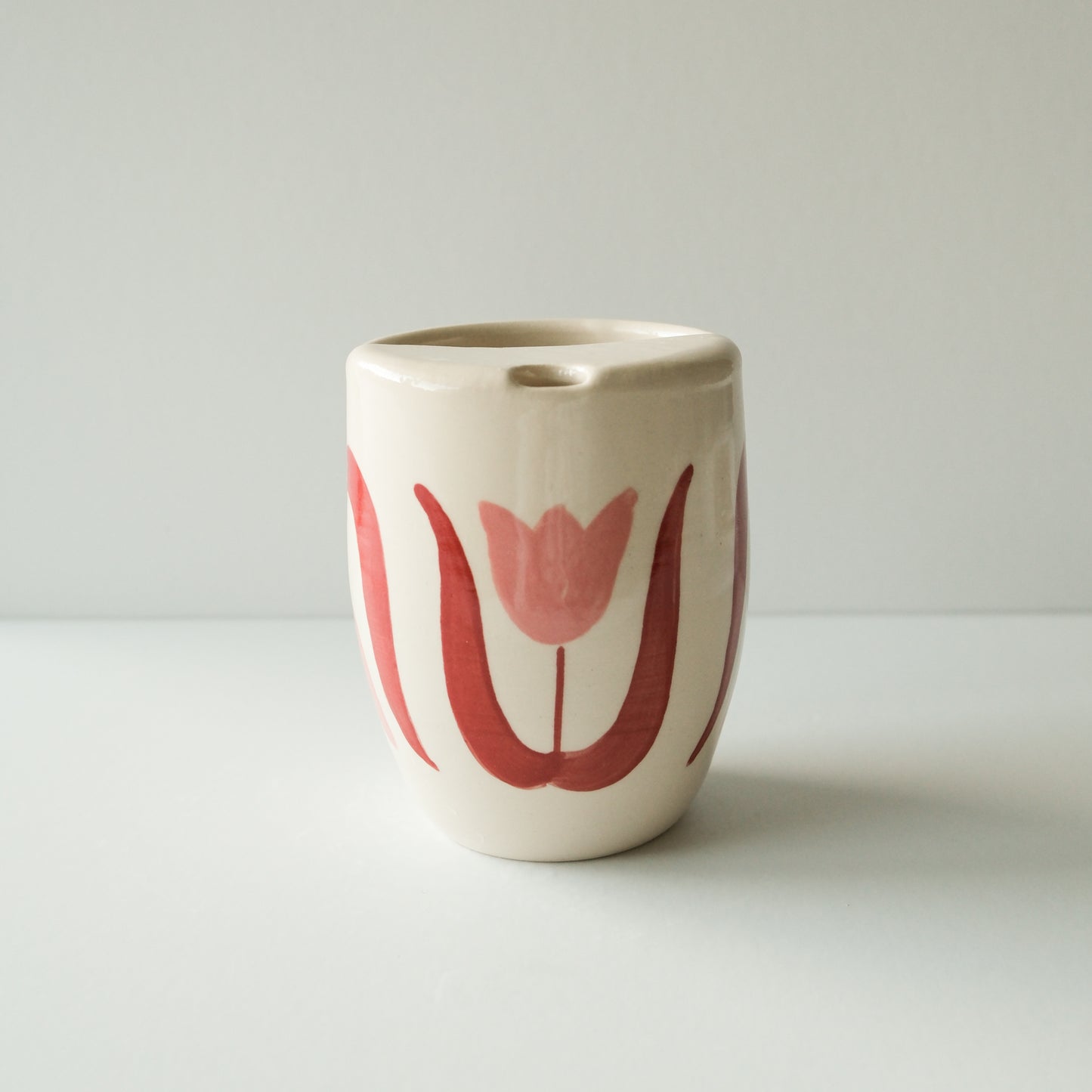Pink Tulip To Go Cup