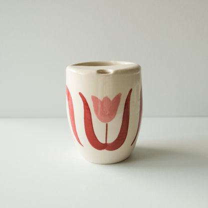 Pink Tulip To Go Cup