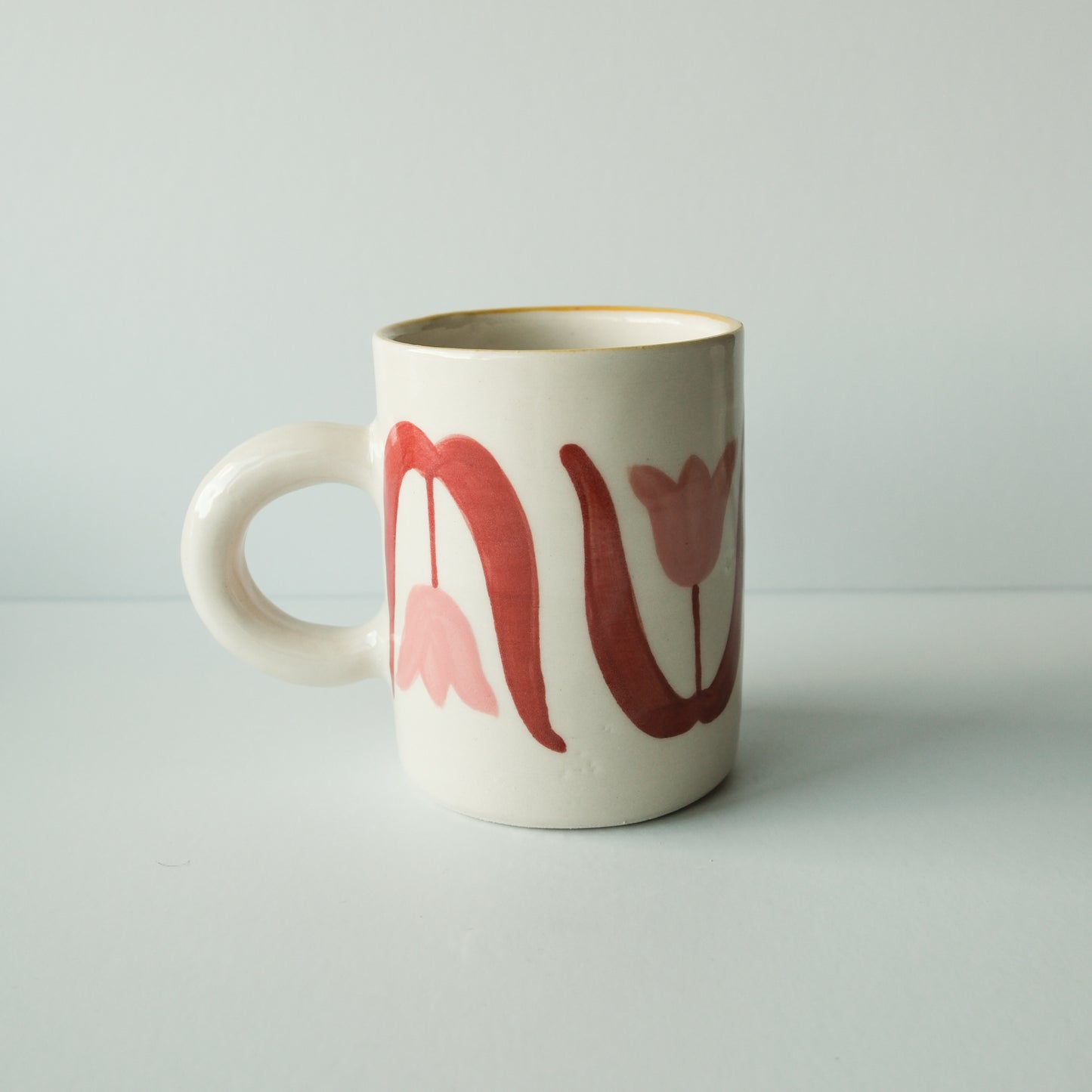 Pink Tulip Mug