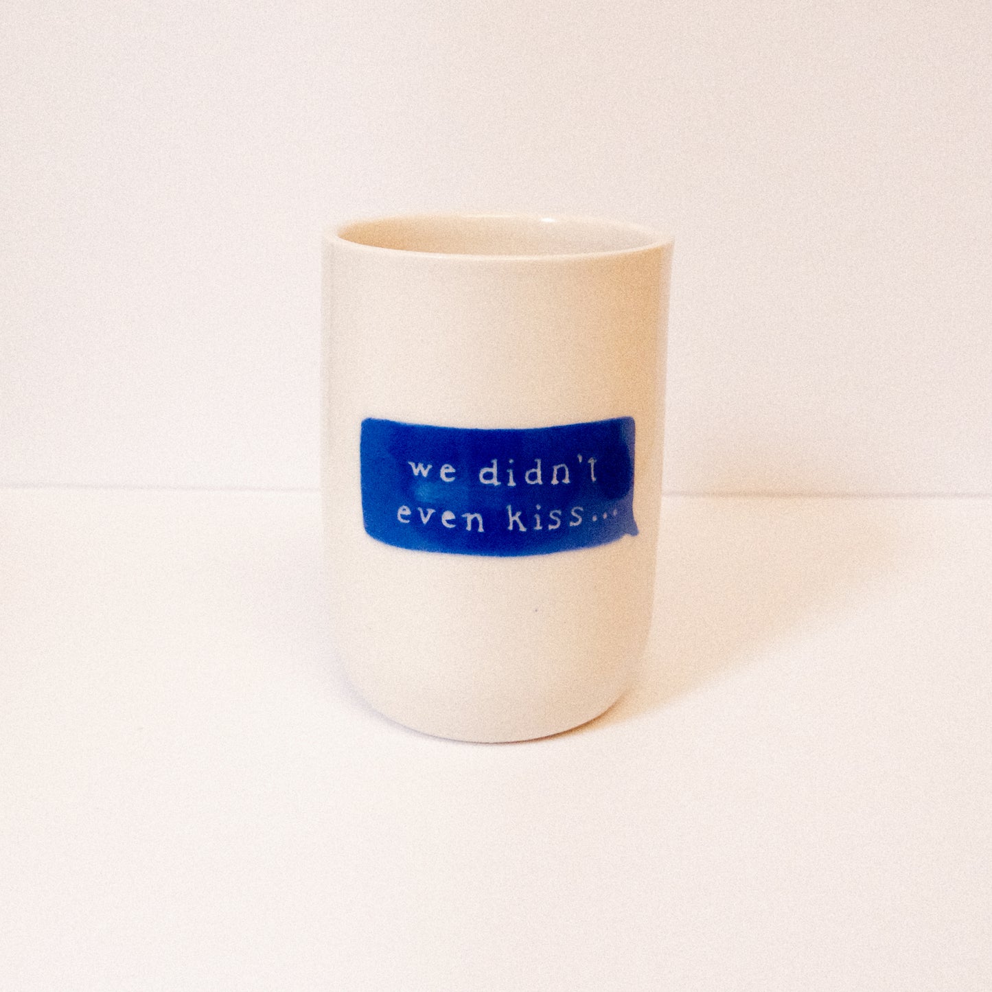 SAMPLE Heated Rivalry "We Didn't Even Kiss" Cup