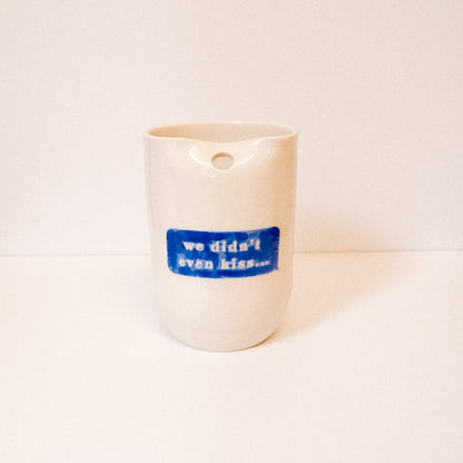 SAMPLE Heated Rivalry "We Didn't Even Kiss" Straw Cup