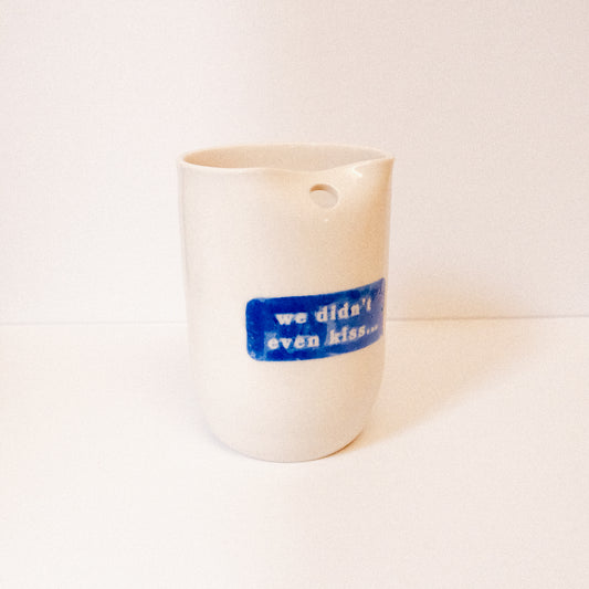 SAMPLE Heated Rivalry "We Didn't Even Kiss" Straw Cup