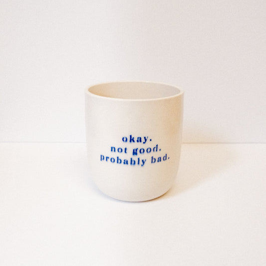SECONDS Heated Rivalry Probably Bad Short Cup: Blurred Text