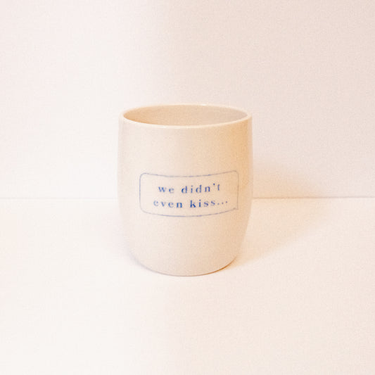 SECONDS We Didn't Even Kiss Short Cup: Warped Shape