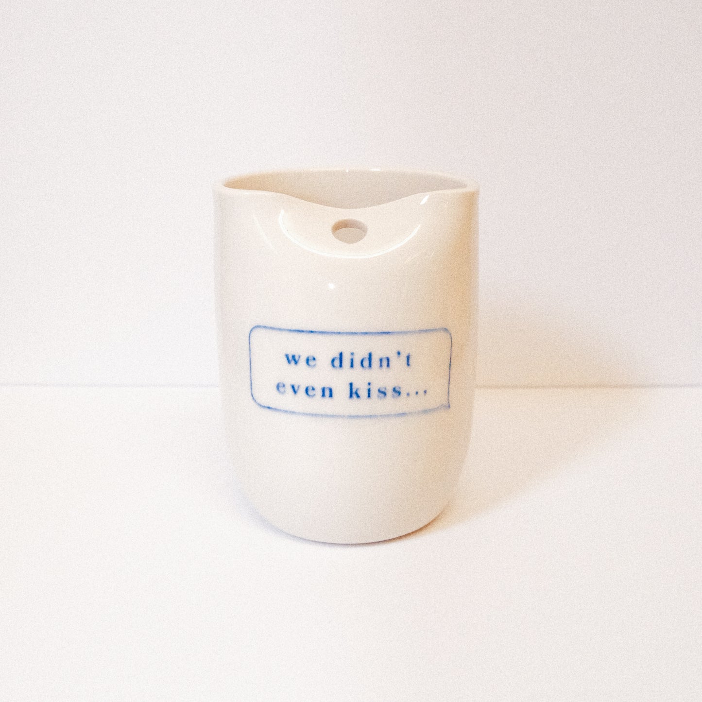 SECONDS Heated Rivalry We Didn't Even Kiss Straw Cup: Warped Shape