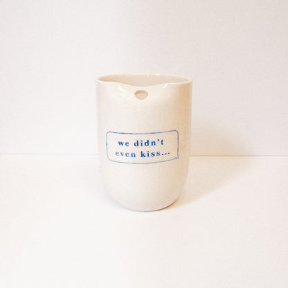 SECONDS Heated Rivalry "We Didn't Even Kiss" Straw Cup: Glaze Flaws