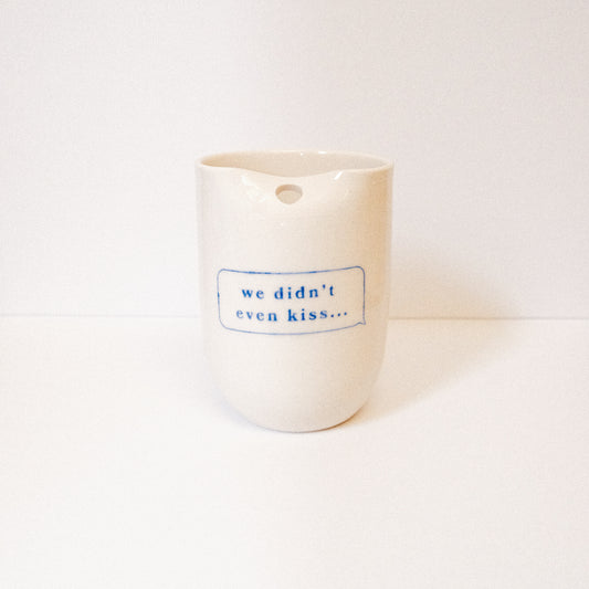 SECONDS Heated Rivalry "We Didn't Even Kiss" Straw Cup: Glaze Flaws