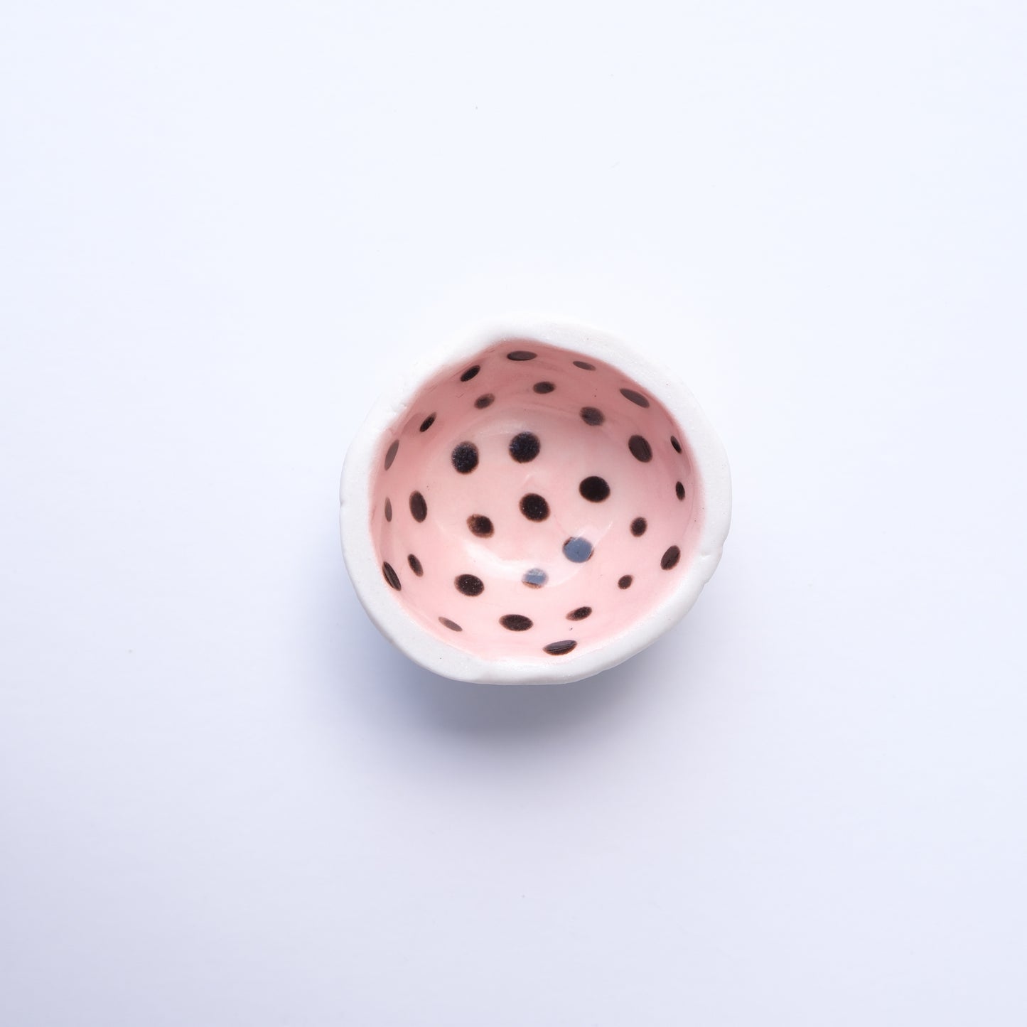 Polka Dot Mini Salt Bowl