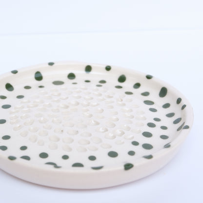Polka Dot Garlic Grater