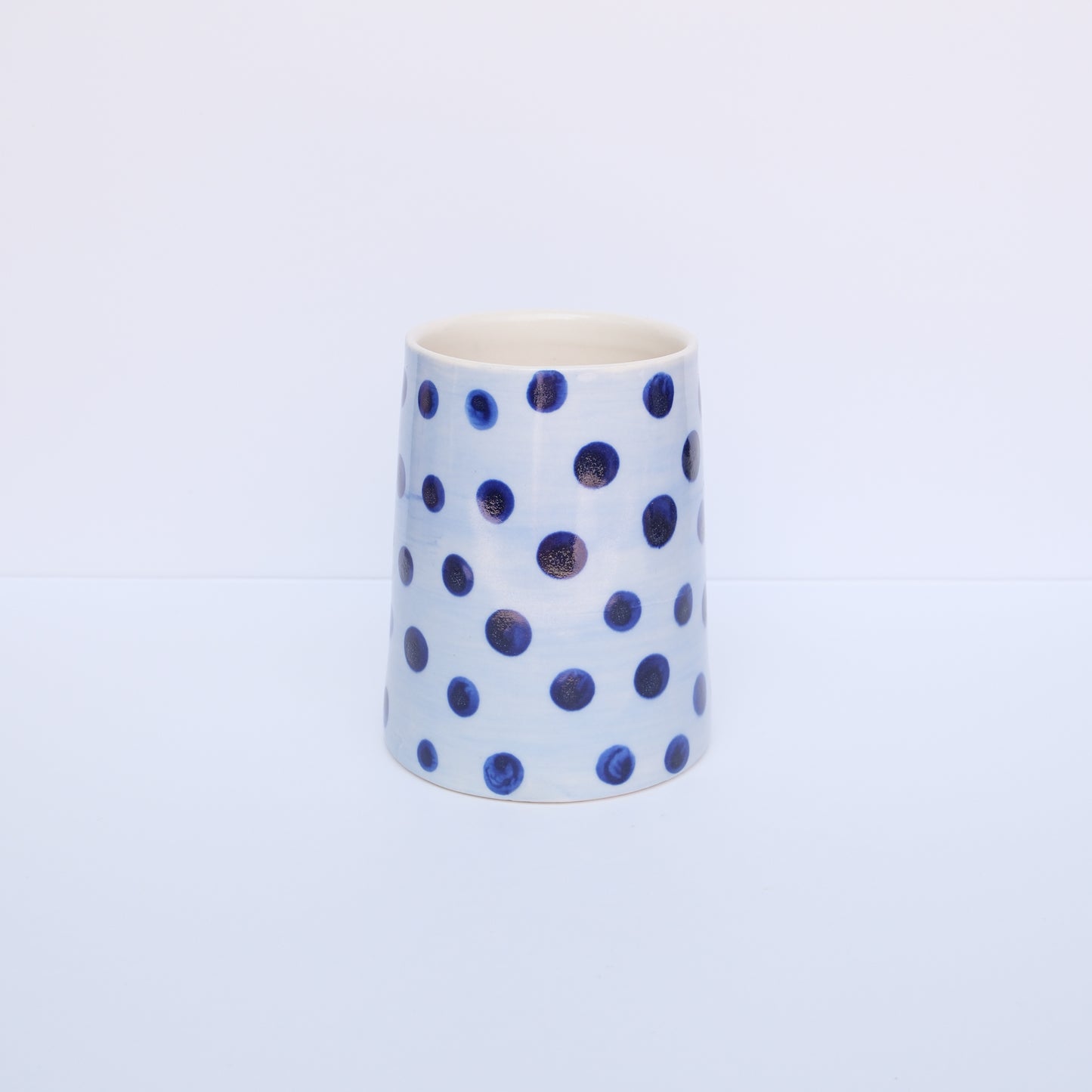 Polka Dot Bud Vase