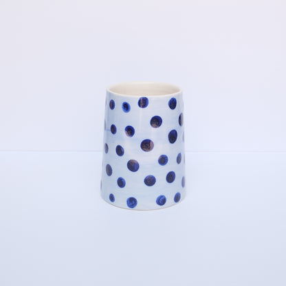Polka Dot Bud Vase