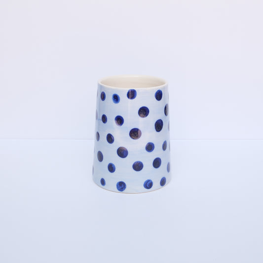 Polka Dot Bud Vase