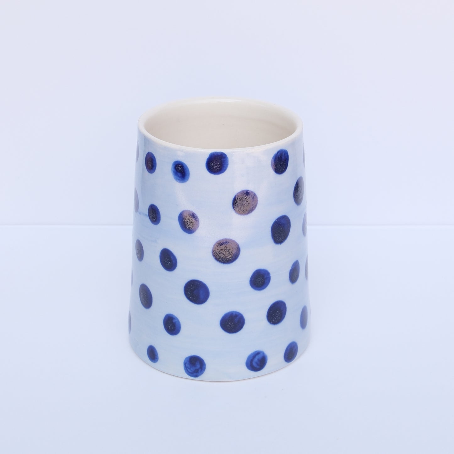 Polka Dot Bud Vase