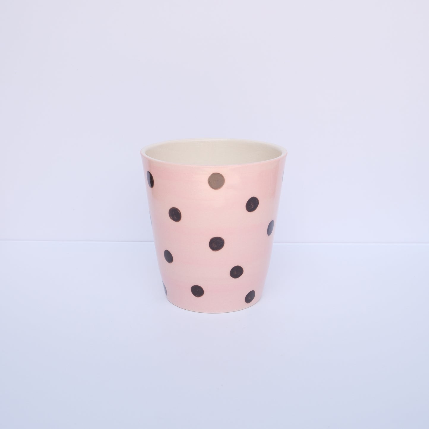 Pink Polka Dot Cup