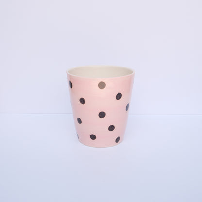 Pink Polka Dot Cup