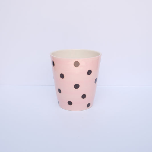 Pink Polka Dot Cup